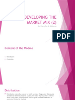 Developing The Market Mix 2