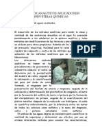 Métodos analíticos aplicados en industrias químicas y alimenticias