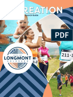 Longmont Recreation Summer 2021 Online Search Guide