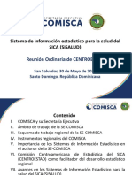 Sistema de Informacion Estadistico para La Salud Del SICA (SISALUD) - SE-COMISCA
