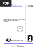 Covenin 1618-1998 Estructuras de Acero para Edificaciones