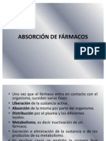ABSORCION DE FARMACOS