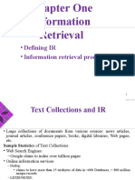 Defining IR - Information Retrieval Process