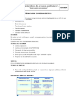 Técnicas de Expresión Escrita