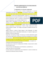 Relaciones Del Derecho Administrativo Con Otras Ramas de Las Ciencias Juridicas