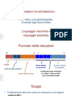 02 Linguaggio Macchina e Assembly