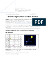Relatório Aprendizado Indutivo - Pacman