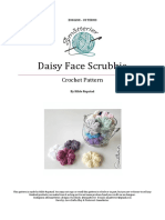 Daisy Face Scrubbie