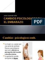 CAMBIOS PSICOLOGICOS EN EL EMBARAZO111