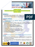 Brochure - Curso Examen Certificacion Osce Mayo 2021