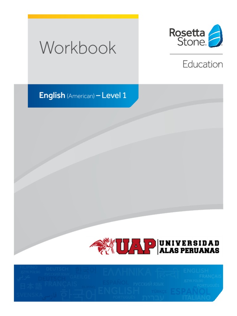 Workbook 1 Level 1 | PDF | Worksheet | English Language