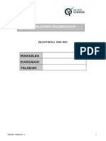 Lehen Hiruhilekoa - Agenda Irakasle Koadernoa DATA JARRI GABE M