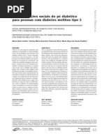 representaçoes sociais do pé diabetico