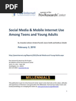 Download PIP Social Media and Young Adults Report Final With Toplines by Nicols Boettcher SN50662556 doc pdf