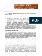 Proceso Administrativo - Planeacion