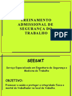 Admissional de Segurança Do Trabalho