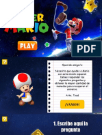 Quiz Mario Bros Editable - Huellas Del Aprendizaje