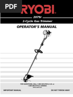 Download Ryobi 2079r trimmer manual by Joe Sheldone SN50663282 doc pdf