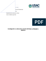 Investigacion Sobre Pedagogia y Didactica