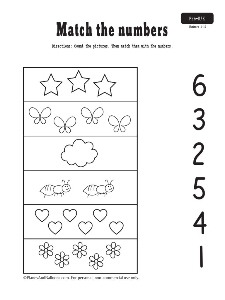 matching-numbers-worksheets-pdf