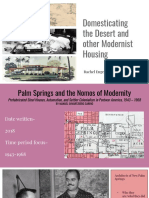 Domesticating The Desert and Other Modernist Housing