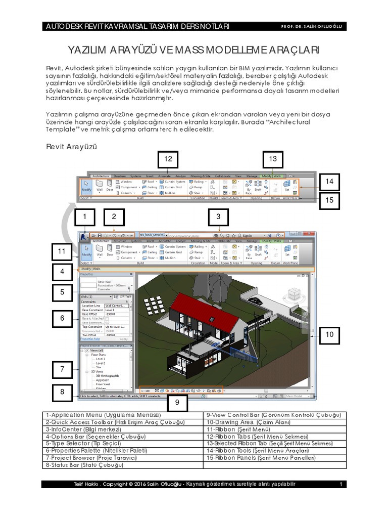 Revit 01 Modelleme | PDF