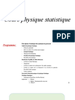 Introduction À La Phys Stati