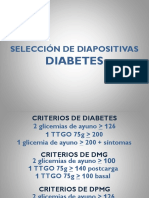 Selección Diapositivas Diabetes