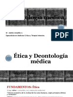 Etica y Deontología Médica