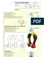 HTCC Room padeye calculations sheet