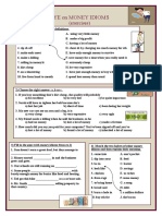 Eye On Money Idioms: (Exercises)