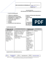 Diseño de Sesión de Aprendizaje 3 2021-1