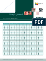 ENARM Cirugía general Test 1.a vuelta Respuestas