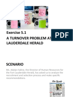 A Turnover Problem at The Ft. Lauderdale Herald Exercise 5.1