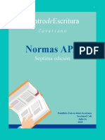 Normas APA séptima edición: guía concisa de formato, citas y referencias