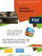 Filosofía Presocrática