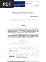 RETÓRICA DE ARISTÓTELES A PERELMAN-Mazzali