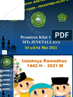 Materi Pesantren Kilat Ramadhan 1442H