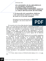 9. Etapa Leninista en El Desarrollo de La Filosofía Marxista