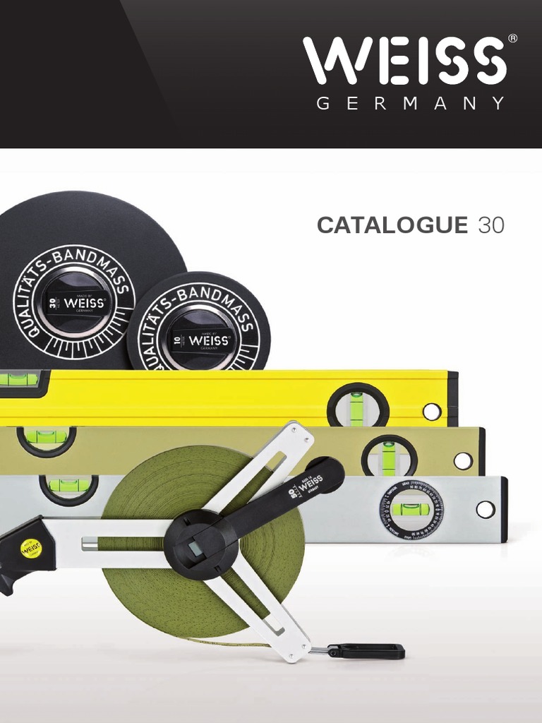 Weiss Catalogue 30 | Download Free PDF | Metals | Accuracy And Precision