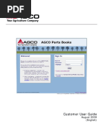 AGCO Parts Books Customer guide