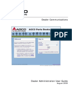 AGCO Parts Books Distributor guide