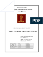 Bibica and Haihaco Financial Analysis: Hanoi University Faculty of Management and Tourism - O0o