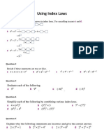 Using Index Laws