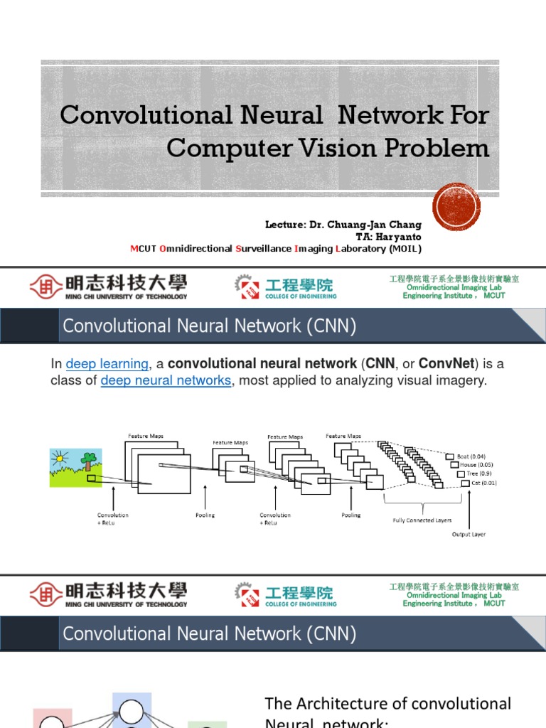 CNN For Computer Vision Problem (Session 1) | PDF | Artificial Neural ...
