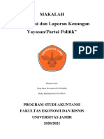 Tgs 13 Asp - Akuntansi Lap Keu Yayasan/politik