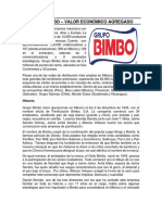 Caso Bimbo - Valor Económico Agregado TAREA