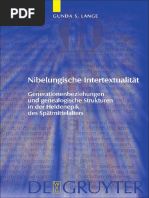 Nibelungische IntertextualitÃ T Generationenbeziehungen Und ...