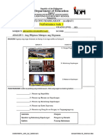 Department of Education: Performance Task 1