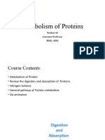 9Metabolism of Proteins